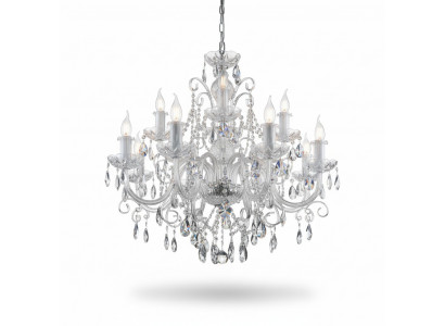 Bohemia Luxe Crystal Cover Lights Handmade Chandelier Nouveau