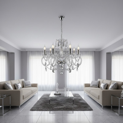 Lustre style ancien classique Plafonnier Lustre Luminaire Lampe