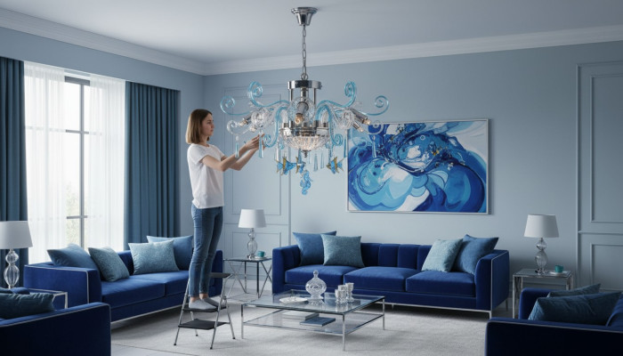 Luminaire suspendu Luminaire Plafonnier Spot Lustre Cristal de Bohême