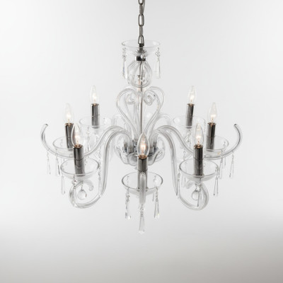 Bohemia Moderne Lampe Plafond Lampe Lustre Lampe Cristal Suspension Or