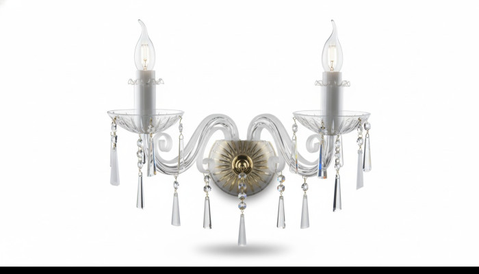Applique murale Bohême Lampe Lampe Applique murale Chandeliers muraux Lampes murales Lustre en cristal