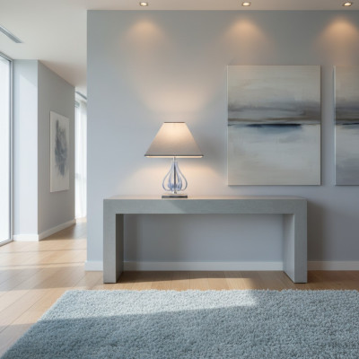 Lampe de table en cristal Elite Bohemia neuve