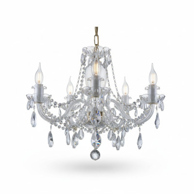 Lustre en cristal bohemia lampe suspendue luminaire.