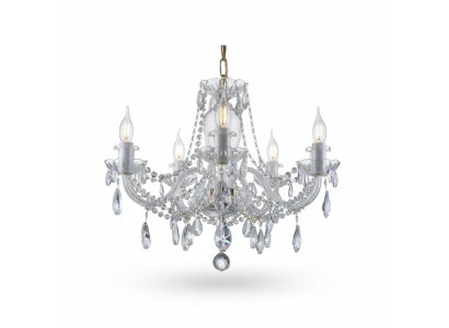 Lustre en cristal bohemia lampe suspendue luminaire.