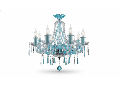 Bohemia Lustre Suspendue Plafond Chandelier Lampe Cristal Lampes Lumières