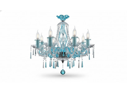 Bohemia Lustre Suspendue Plafond Chandelier Lampe Cristal Lampes Lumières