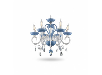 Lustre en cristal de Bohême Lampe suspension Lampes Lumière Plafonnier