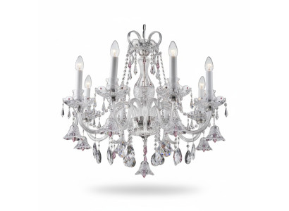 Lustre en cristal Suspension Lampe Plafonnier Bohême
