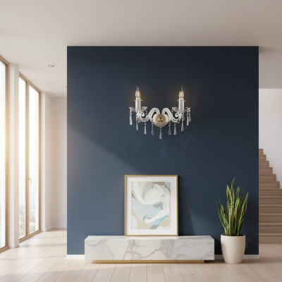 Applique murale en cristal Lustres Lustres Limelight Élite Bohême Neuf