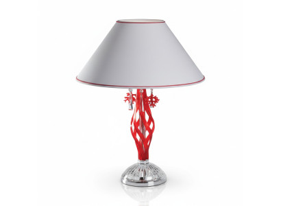 Lampe de table lampe de style ancien luminaire lampes cristal table lustre lumières