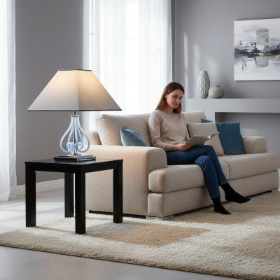 Lustre Cristal Bohème Plafonnier Suspension Lampe