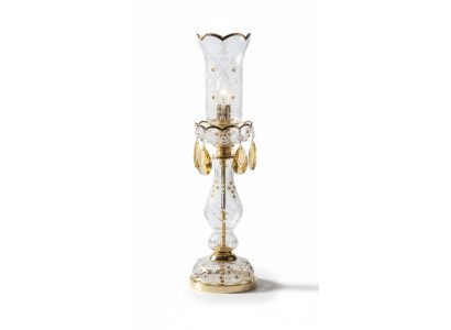 Lampe de table Style antique Lampe de table Luminaire Lampes Lumières en cristal Lustre