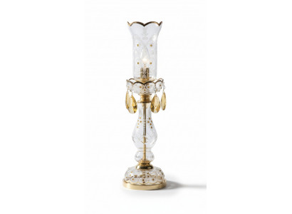 Lampe de table Style antique Lampe de table Luminaire Lampes Lumières en cristal Lustre