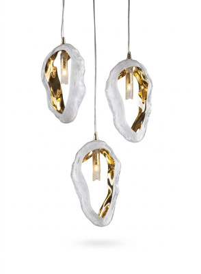 Lustre en cristal Lampe suspendue au plafond Luminaire suspendu neuf