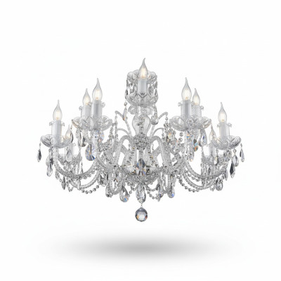 Lustre Luminaire en cristal Lampe Bohême Plafonnier Lampe suspendue