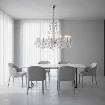 Bohemia Leuchte Lustre Lampe Lustre Cristal Lampes Plafonnier Lustre