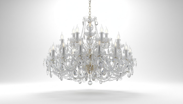 Lampe en cristal bohème lampe plafonnier lustre plafonnier.