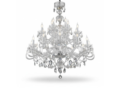 Cristal - Lampe lustre suspendue Lampe de plafond de Bohême