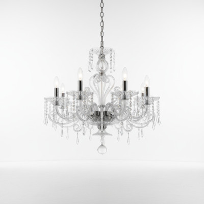 Lustre en cristal Plafonnier Lustre Applique Lampe Elite Bohême