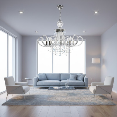 Lustre en cristal Lustre Suspension Plafonnier Elite Bohemia
