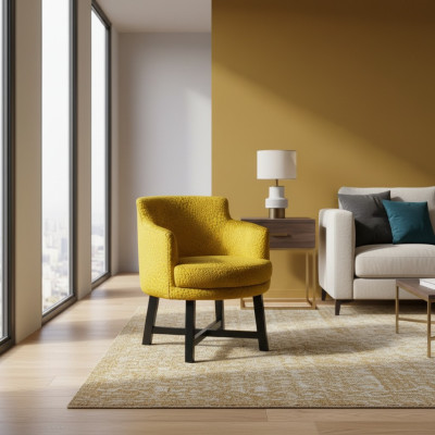 Fauteuil Fauteuil Club Chaise longue Fauteuil cocktail Textile Chaises de relaxation Fauteuil en tissu