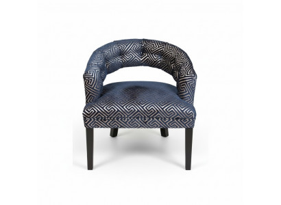 Chaises Chesterfield design Suite Chaise Revêtement en textile Groupe hôtelier 4x Ensemble