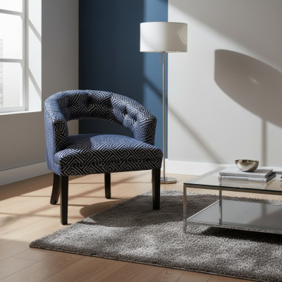 Ensemble de chaises de chaise de groupe de hôtel de 8x groupes de rembourrage de fauteuil en textile