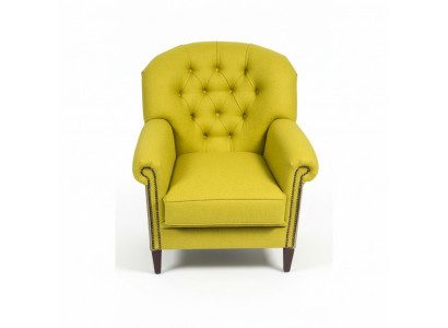 Fauteuil à ailes Fauteuil Fauteuil TV Canapé Rembourrage 1 place Relax Chesterfield