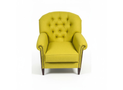 Fauteuil à ailes Fauteuil Fauteuil TV Canapé Rembourrage 1 place Relax Chesterfield