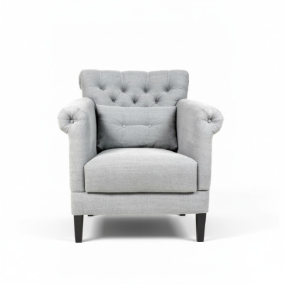 Fauteuil Club Lounge Fauteuil Designer Sofa Fauteuil 1 Place Relax TV Gris