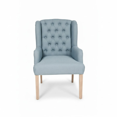 Chesterfield HellBlue e Chairs Stylish Armchair Hotel Furnishings Upholstery Chair Set of 6 Chesterfield Bleu clair e Chaises Fauteuil élégant Mobilier d'hôtel Chaise Rembourrage Ensemble de 6