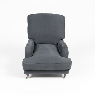 Fauteuil Club Lounge, fauteuil design décoratif, canapé rembourré 1 place, détente TV