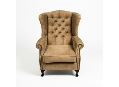 Fauteuil à ailes Fauteuil Télévision Canapé Rembourrage Relax 1 place Chesterfield