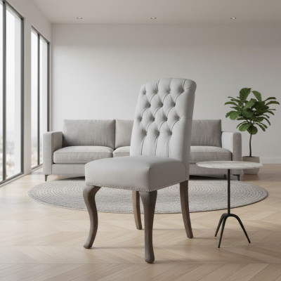 Design Chesterfield-Sessel Hotel Suite Stuhl Textilpolstergruppe 8xSet neu