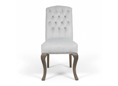 Designer Chaises de design Chesterfield en tissu gris 10 chaises de suite d'hôtel avec assises en textile.