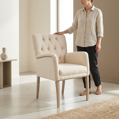 Concevoir des chaises Chesterfield Suite Chaise Tissu Rembourré Groupe Hôtelier 8x Ensemble neuf