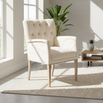Ensemble de 10 chaises de suite d'hôtel Chesterfield en tissu capitonné.