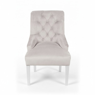 Chaises Chesterfield avec marteau Upholstery Hotel Design 2x Groupe