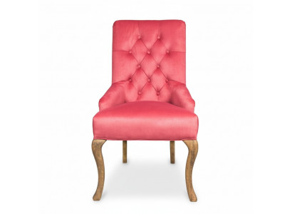 Red Chesterfield x6, Groupe de 6 chaises, Siège design en cuir, mobilier assis