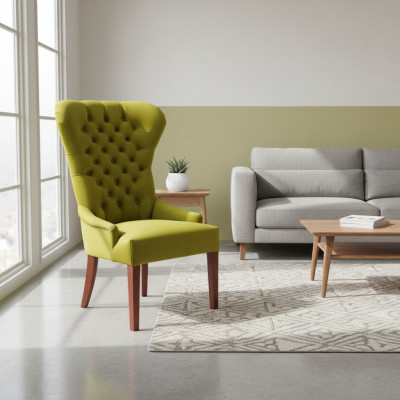 Ensemble de chaises design modernes x10 chaises fauteuils Chesterfield 1 place
