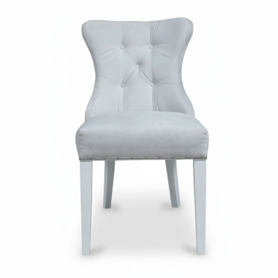 Ensemble de chaises rembourrées Chesterfield pour designer Chaises set tissu Rembourrage textile 10x set de chaises