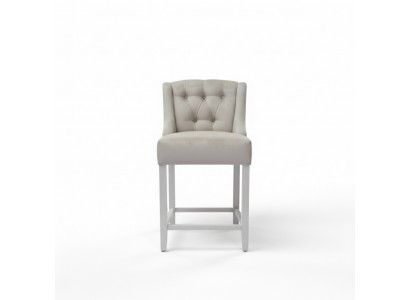 exclusive x4 Chesterfield bar stools bar chairs fabric seat designer ensemble de 4