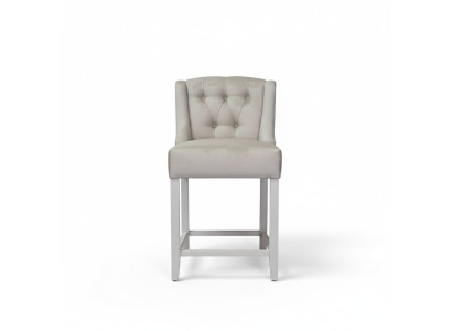 Tabourets de bar Chesterfield marron moderne Luxueux Sièges Designer x8 Chaises