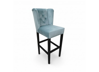 Tabouret de bar Chesterfield Fauteuil Tabouret de bar Chaise Tabouret Comptoir de bar Design Textile