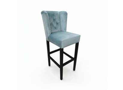 Tabouret de bar, ensemble de 6 chaises de bar en tissu, chaises de bar design, tabouret de bar chaises en velours