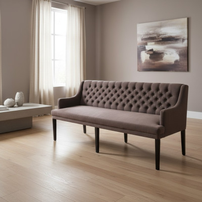 Tabourets de siège Chesterfield Bancs Chesterfield Restaurant Boutique Canapé en cuir