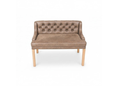 Tabouret Chesterfield Sièges Textiles Bancs Tissu Restaurant Boutique de Tissus Canapé en Cuir