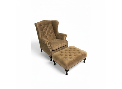 Tabouret tabouret repose-pieds tabouret repose-pieds banc siège Chesterfield