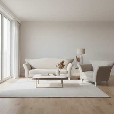 Canapé 3 places + 1 canapé fauteuil Ensemble de canapés avec designer Upholstery Sofa Suite