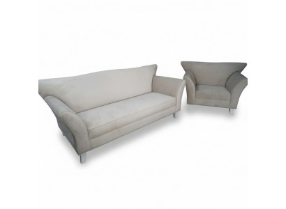 Canapé 3 places + 1 canapé fauteuil Ensemble de canapés avec designer Upholstery Sofa Suite